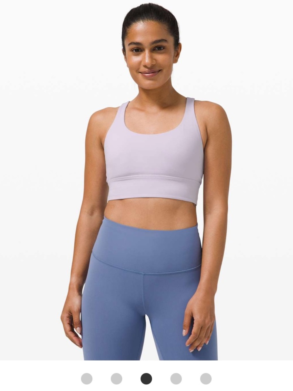 Lululemon Energy Bra Long Line *Medium Support, B–D Cup Size 8